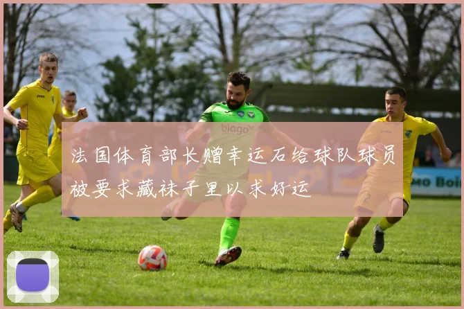 法国体育部长赠幸运石给球队球员被要求藏袜子里以求好运