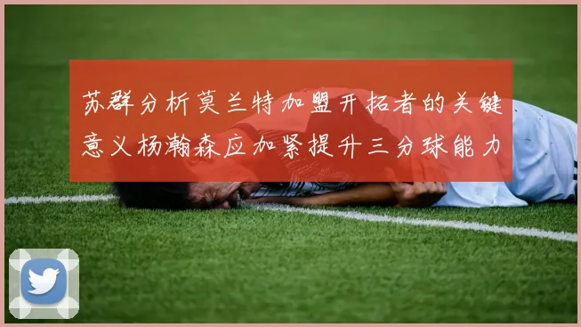 苏群分析莫兰特加盟开拓者的关键意义杨瀚森应加紧提升三分球能力